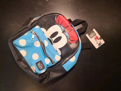Minnie Mouse Backpack Disney Souvenirs Collectible 14 in Kids Girls New With Tag