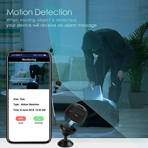 Mini Wireless 1080P Camera Wifi IP Home Security HD Night Vision Cam New - Picture 8 of 17