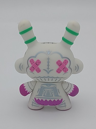 Kidrobot 2012 Dunny Apocalypse White Mutant Ape Of No Hope 3" Figure Kronk 1/16 - Picture 4 of 6