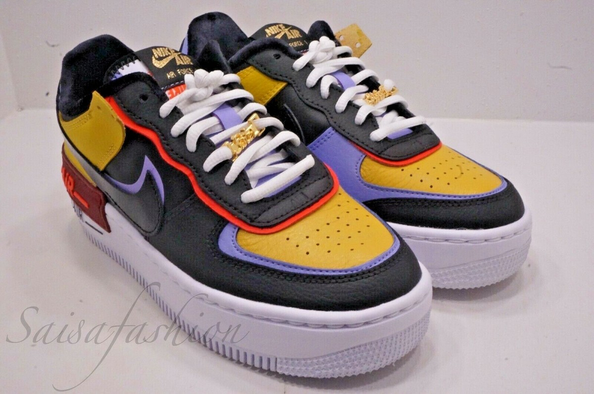 Size 5.5 - Nike Air Force 1 Shadow Dark Sulfur W for sale