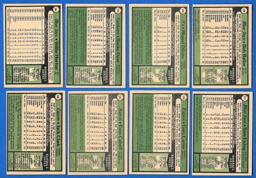1979 OPC O PEE CHEE TOPPS MLB BASEBALL CARD 251-374 & WRAPPER SEE LIST - Picture 19 of 256