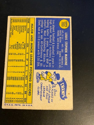 1970 Topps Baseball Cards (361 - 720) - Pick The Cards to Complete Your Set - Picture 480 of 500