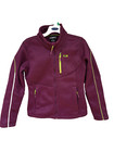CB Teen Girls M NWOT Flecce Lined Zip Up 3 Zip Pockets Burgundy Warm Winrter