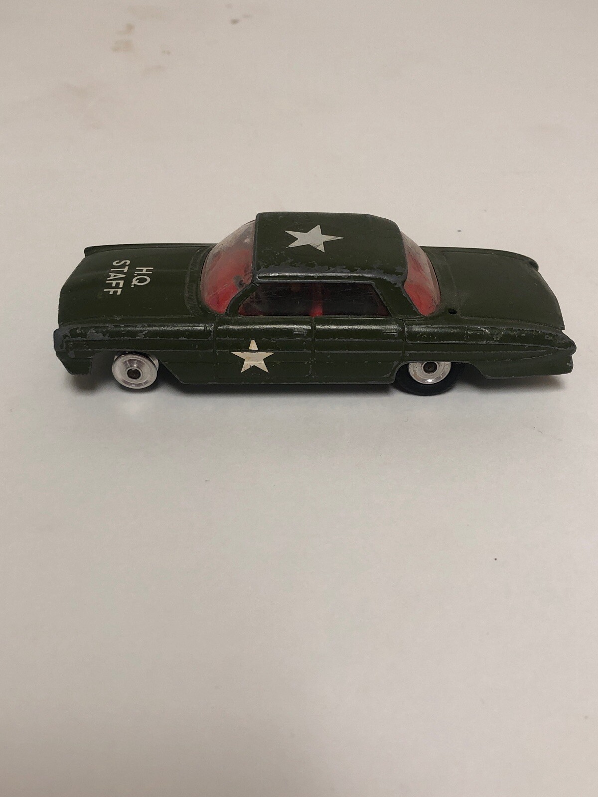 Vintage Corgi Oldsmobile Super 88 HQ Staff U.S. Army Car Vintage Corgi Oldsmobile Super 88 HQ Staff U.S. Army Car