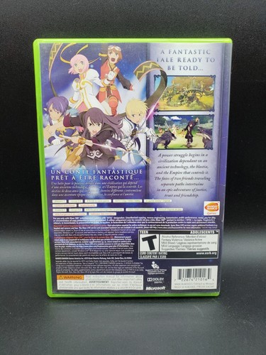 Tales of Vesperia (Microsoft Xbox 360, 2008) CIB Complete w/ Manual - Picture 4 of 4