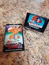 Sonic the Hedgehog 2 Not For Resale (Sega Genesis); Cart & Manual; TESTED