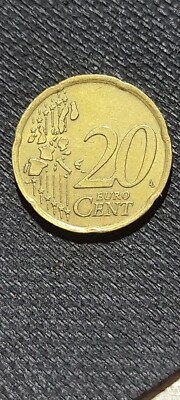 #ad RARE 20 EURO CENT 2002 ITALIA $60.00