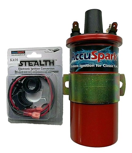 AccuSpark VW Beetle & Kombi 1969-77 JFU4 Electronic Ignition Kit & Sports Coil - Bild 2 von 7