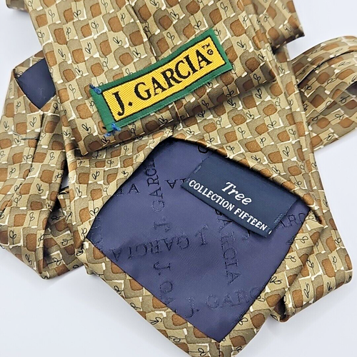 Jerome J. Garcia Necktie Vintage Tree Collection Silk Tie 4”X58” RN 88335 1996 - Picture 3 of 11