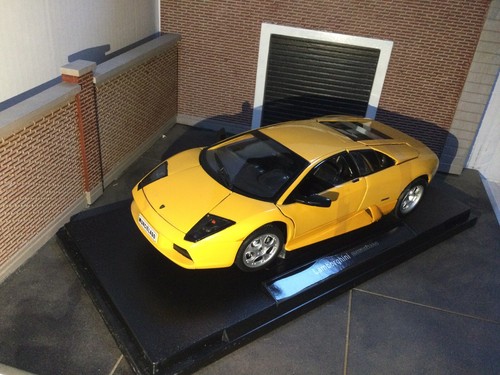 Lamborghini Murcielago 1:18 Scale Model Yellow Die Cast Welly Nex 12517 New - Picture 8 of 12