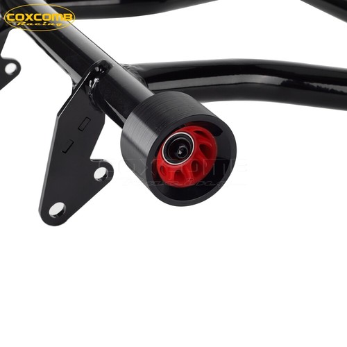 Motorbike Black Engine Guard Protector For Harley Sport Glide FLSB Breakout FXBR - Picture 9 of 9
