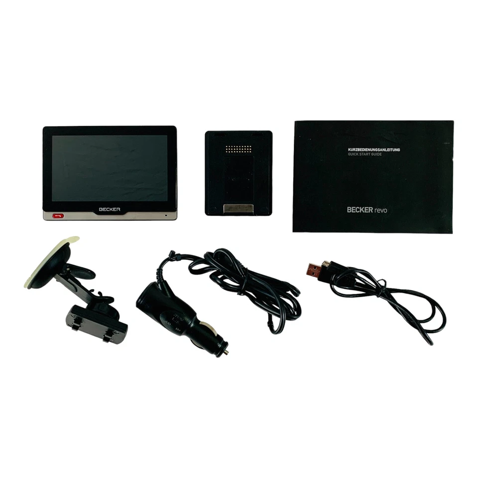 Becker revo.1 Navigationsgerät 12,7cm 5 Zoll Echtglas Bildschirm AKKU DEFEKT! - Bild 4 von 4