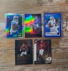 D'Andre Swift - 2020 Panini Lions Rookie Rc (5) Lot Score Prizm Donruss Blue Rr