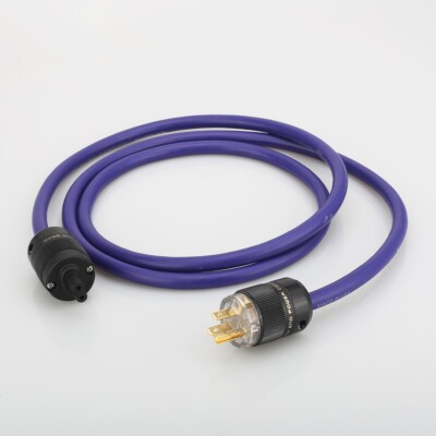 XLO New Reference US Power Cord EU Schuko Cable With Figure 8 IEC C7 Female Plug