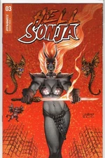 Hell Sonja #3 Cover D Linsner Dynamite 2022 NM+