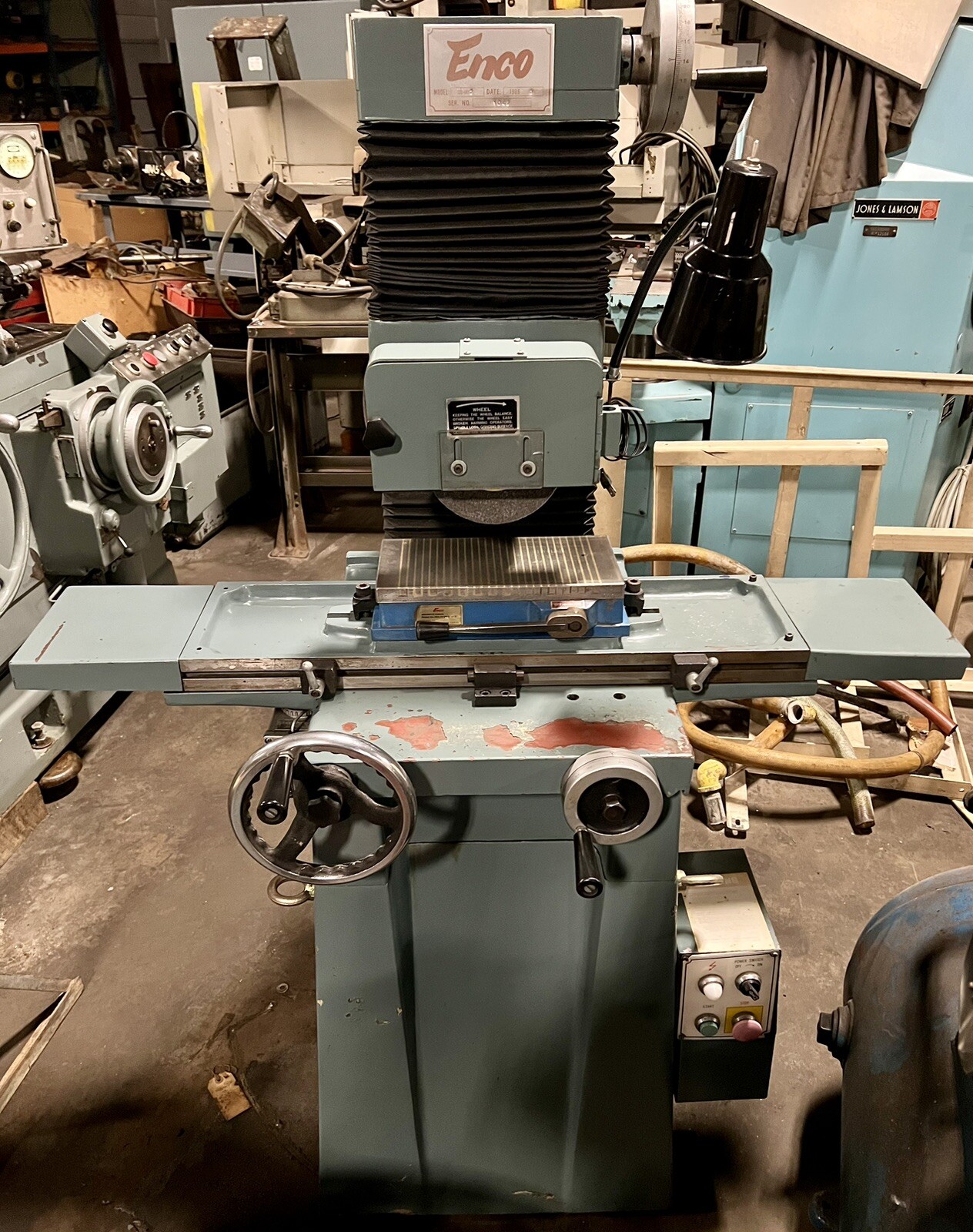 Enco 612 Manual Surface Grinder eBay