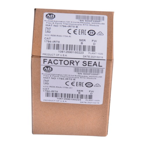 NEU Versiegelt Allen-Bradley Flex 8-Punkt Thermoelement RTD Modul 1794-IRT8 - Bild 4 von 6