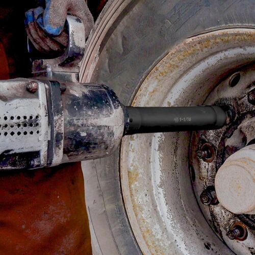 1/2 Inch Drive Extended Length Impact Socket Set, 6PCS Extra Deep Socket Set Inc - Picture 2 of 7