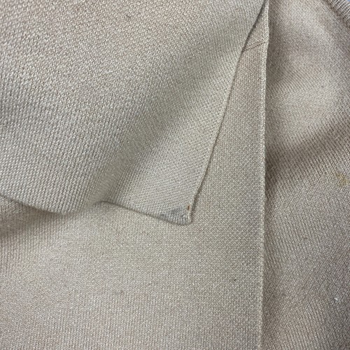 Forever New Coat Womens Medium Beige White Sleeveless Long Coatigan Crepe Knit - Picture 4 of 9