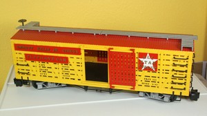 G-scale-Bachmann-Emmett-Kelly-Elephant-Stock-Car