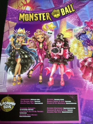 Monster High Lagoona Blue Doll in Monster Ball Party Dress - Picture 5 of 5