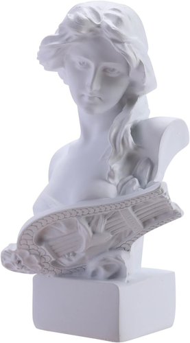 6" H Small Greek Goddess Bust Statue Sculpture Home Decorations, Classic Aphrodi - Picture 10 of 12