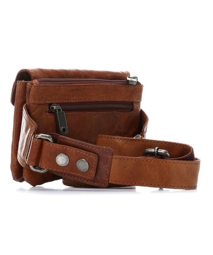 Bolso Cinturón Spikes & Sparrow Cuero Brandy Nuevo con Etiquetas Cintura Hebilla Riñonera Cartera - Imagen 4 de 6