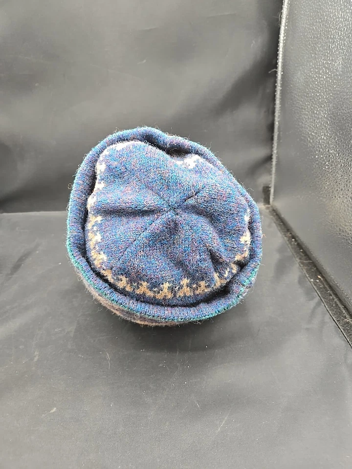 Icelandic Design Kids Wool Beanie Hiking Camping Ski Lodge - Image 3 of 4