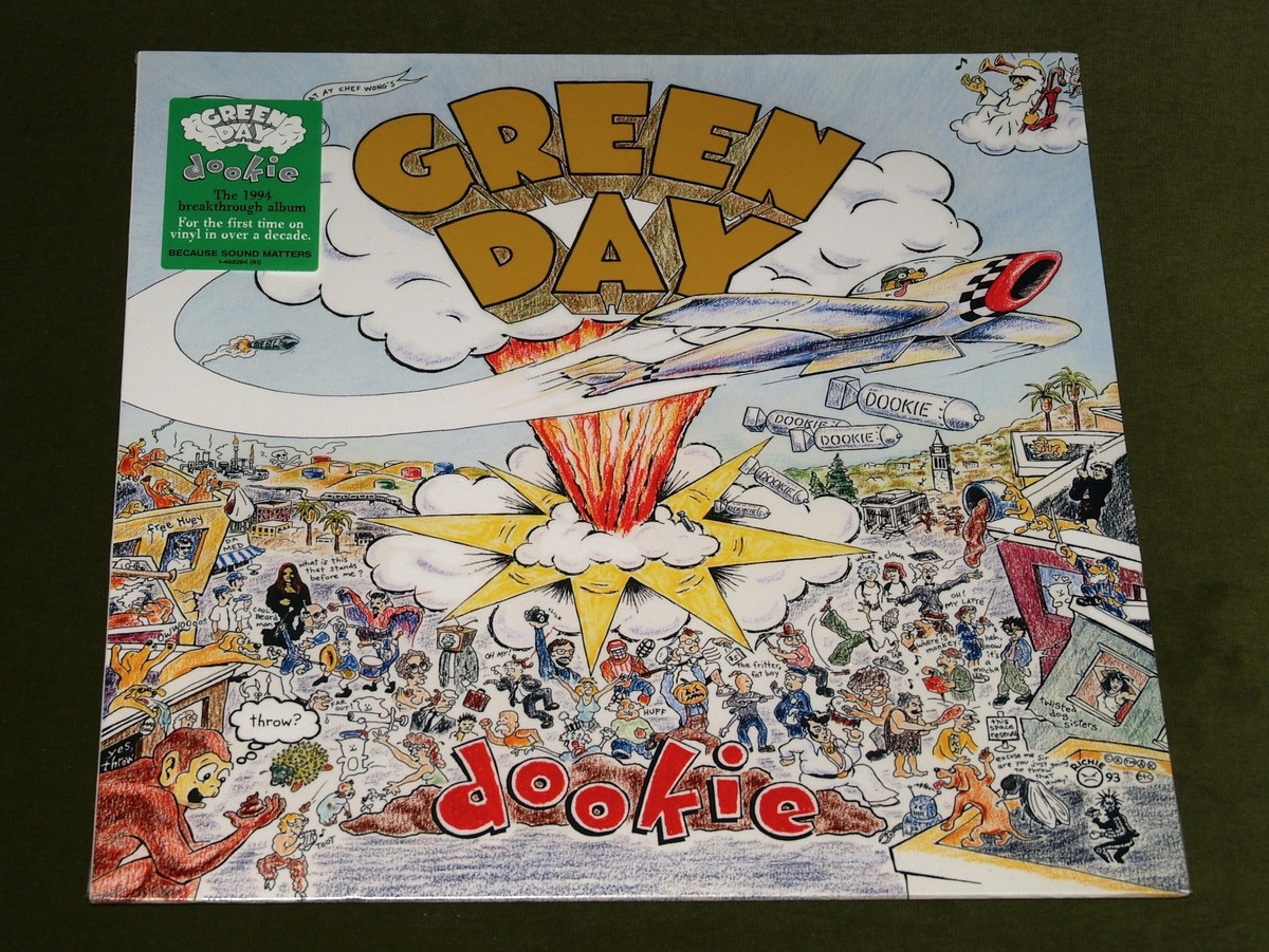 GREEN DAY DOOKIE LP VINYL *RARE* 2008 REPRISE RECORDS EU PRESSING GREEN DAY DOOKIE LP VINYL *RARE* 2008 REPRISE RECORDS EU PRESSING