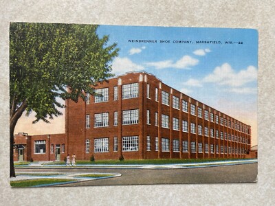 i 1999 Postcard Weinbrenner Shoe Company, Marshfield, Wisconsin WI