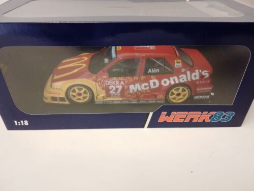Werk83 Alfa Romeo 155 MC DONALD'S #27 Alen Helsinki ITC 1995 1/18 W1801008 - Foto 4 di 5