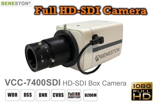HD-SDI 1080P Full HD Box Camera /WDR/DNR/Digital Zoom/CCTV Security