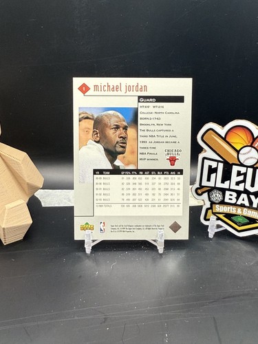 Michael Jordan 1999 Upper Deck #9 Black Diamond (CBR) - Picture 2 of 2