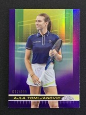 2024 Topps Chrome Tennis #151 AJLA TOMLJANOVIC Purple Refractor /499