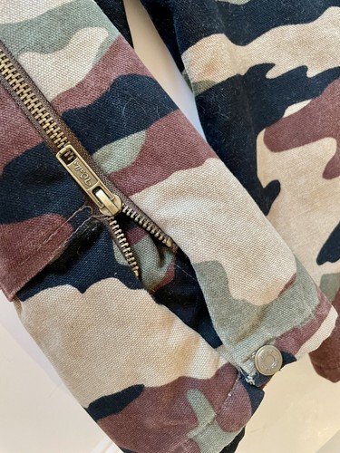 WALLS BLIZZARD PRUF Overalls Youth 8/10 Camo Insulated Bib Canvas Quilted Lining - Picture 15 of 16