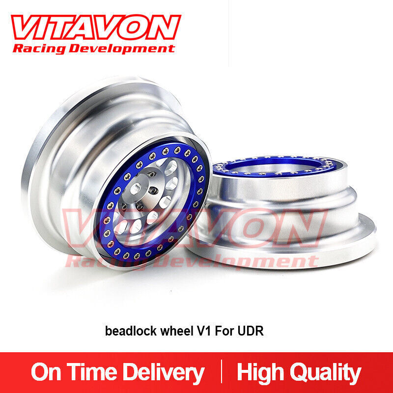 Vitavon Alu Beadlock Wheel V1 For Traxxas UDR 1:7 Traxxas Sells As 2pcs - Foto 12
