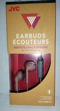 JVC Stereo Earbuds HA-F19M-PT Remote  Microphone