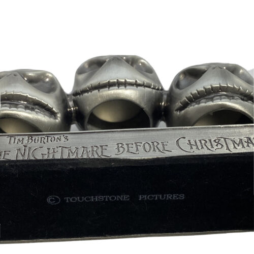 NECA Jack Skellington Pewter Voltive Candle Holder Nightmare Before Christmas - Picture 4 of 4