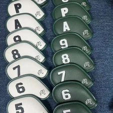 New M*lb0n 8pcs Golf Iron Head Cover Set Golf Iron Club Cover