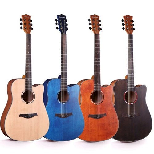 FULL SIZE TOP SOLID ACOUSTIC GUITAR - 第 1/1 張圖片