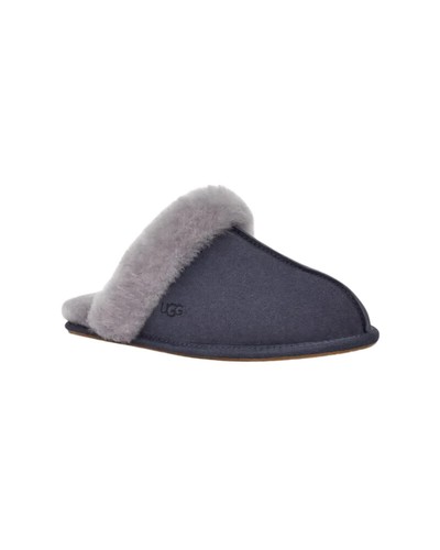 UGG Scuffette II 1106872-EBLG Slippers Women's US 9 Blue Sheepskin Slip On PQ123 - Picture 1 of 12
