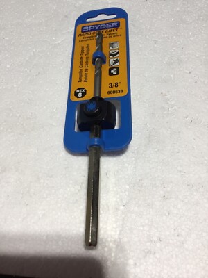 SPYDER #600638 HEX 8 3/8'' RAPID CORE EJECT ARBOR SYSTEM TUNGSTEN CARBIDE TIPPED