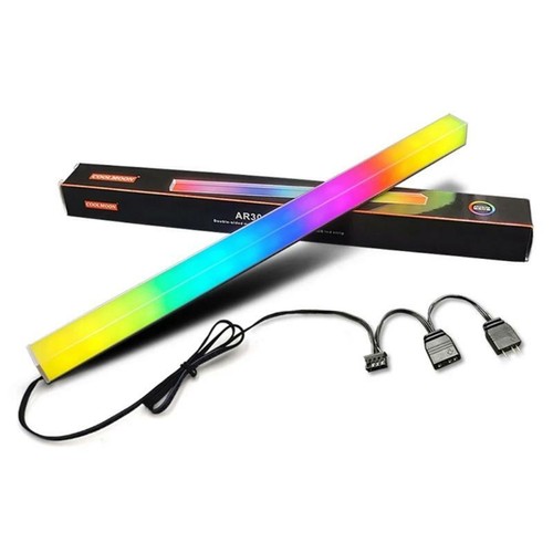 Magnetic RGB LED Backlight Strip 4Pin/3pin Digital PC Case Double Side Light Bar - Afbeelding 19 van 19