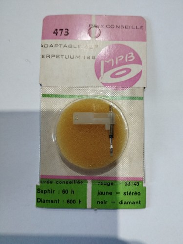 Saphir 188 Stylus  Tete de Lecture Adaptable PERPETUUM 188       CL11h2 - Picture 1 of 4