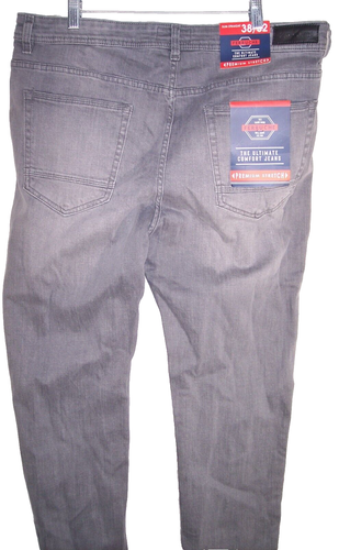 Neu Ferruche Premium Stretch grau Baumwolle/Elasthan Jeans Größe 38 x 32" Schrittlänge - Bild 2 von 6