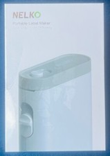 Nelko Bluetooth Label Printer Portable Thermal Sticker Label Maker IOS Android