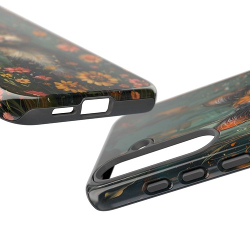 For iPhone | Samsung Galaxy | Pixel Phone Case - Calico Cat Flowers Pastel - 第 137/256 張圖片