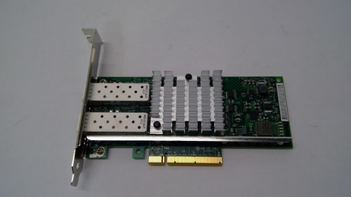 X520-DA2 Intel N2XX-AIPCI01 10GB Dual Port Ethernet Adapter 74-6814-01 H/Bracket - Picture 1 of 3