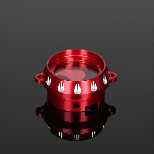 CNC Transparent Perspect Engine Oil Filter Cover For 1987-2023 Kawasaki KLR650 - Picture 28 of 50