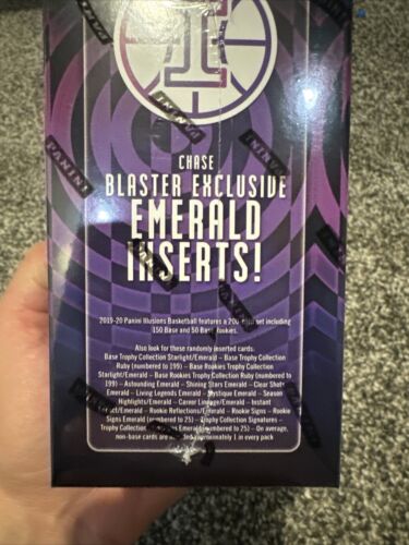 Panini Illusions NBA Basketball Blaster Exclusive 2019-2020 Trading Cards Box - Picture 3 of 3